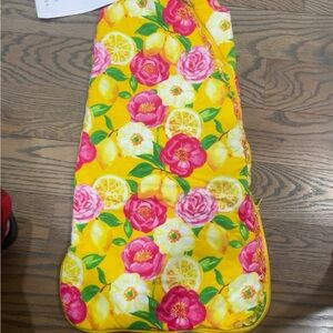 Posh Peanut Size 0-6 Months Pink Floral Yellow Lemon Sleep Sack